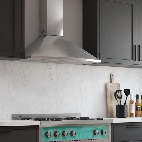 Imagen 3 de 10 de Campana De Cocina Tst Lanin 90cm Pared Acero 3v - Ahora 18