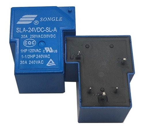 Relevador 24v 30a Sla-24vdc-sl-a Songle