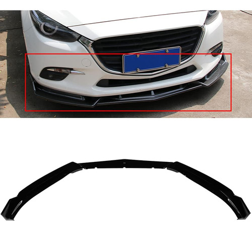 Kit Cuerpo Labio Delantero Automóvil Pp Para Mazda 3 Axela 2