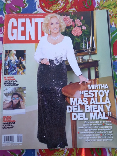 Revista Gente Gimenez Madona Justin Legrand 24 3 2015 N2592