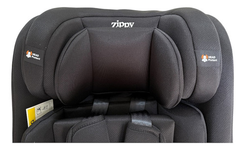 Cadeira Infantil P/ Carro Black C/isofix 0-36kg Zippy Toys Cor Preto SIPPY