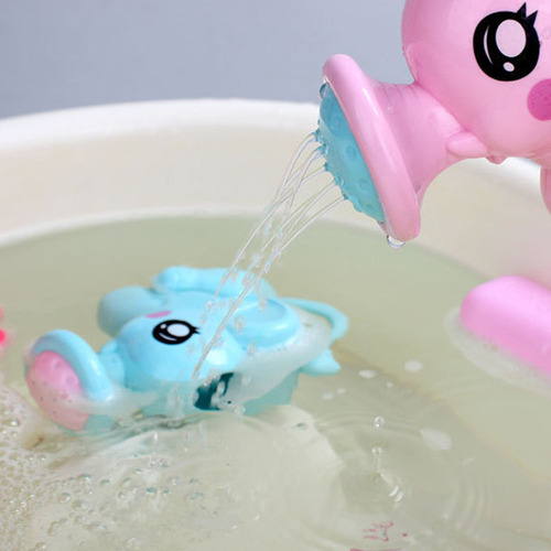 Agua Para Jugar, Regadera Con Forma De Elefante De Dibujos A