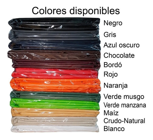 Imagen 1 de 5 de Mantel De Ecocuero Cuadrado 1,80 X 1,80 Mts