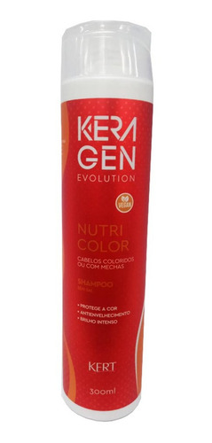 Shampoo Keragen Evolution Nutri Color 300g - Kert
