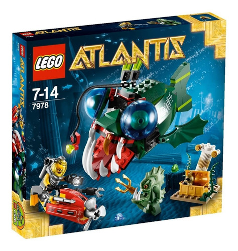 Todobloques Lego 7978 Atlantis Angler Attack !!