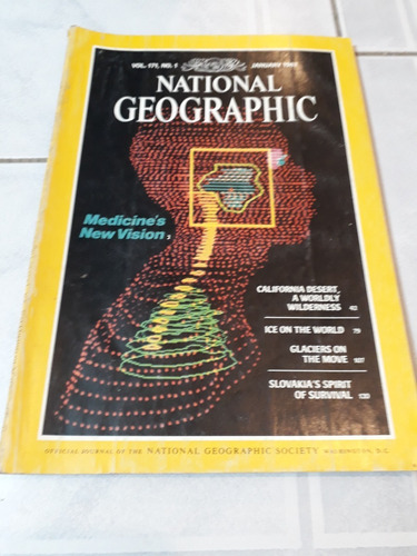 Revista National Geographic Enero 1987 Ingles