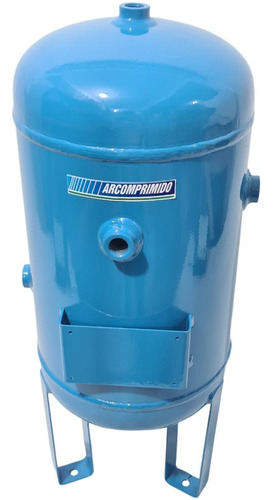Pulmão Vertical 20l Para Ar Comprimido Aço Carbono 10bar