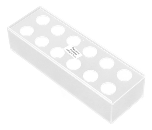 Jarrón Acrílico Moderno Con Flores Largas Rectangulares Tran