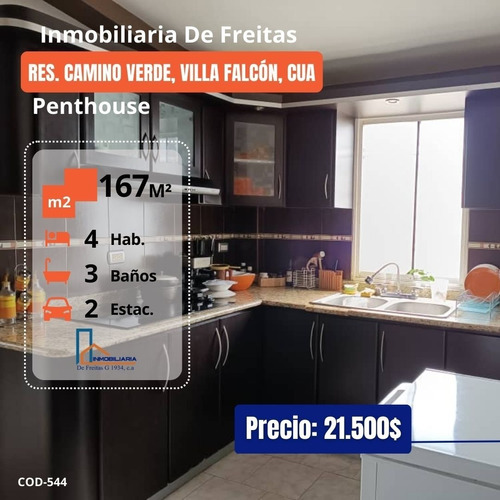 Penthouse En Las Residencias Camino Verde, Villa Falcón. Cua