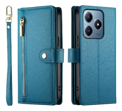 Funda Abatible Monedero For Realme C63 Multifuncional Con