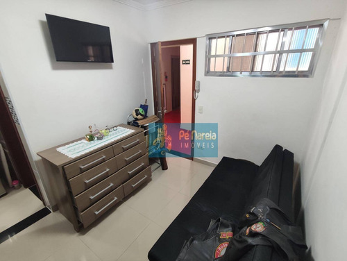 Kitnet Com 1 Dormitório À Venda, 29 M² Por R$ 250.000,00 - Canto Do Forte - Praia Grande/sp - Kn0064