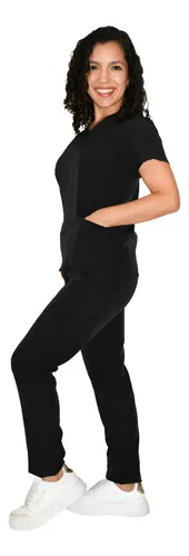 U Bárbara Pijama Quirúrgica Corte Recto Con Bolsas Uniforme