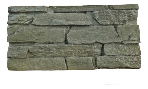 Piedra Decorcreto Muro Verde Gris 25 X 50