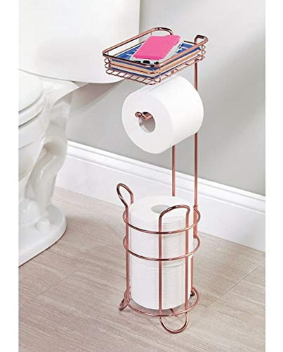Mdesign - Soporte Para Rollo De Papel Higiénico Con Soporte