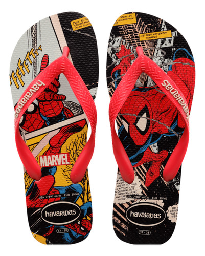 Chinelo Masculino Havaianas Top Marvel Classics