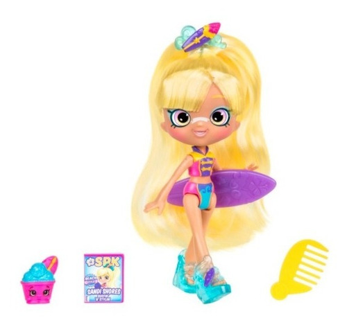 Muñeca Shopkins Shoppies Sandi Shores (Usado)