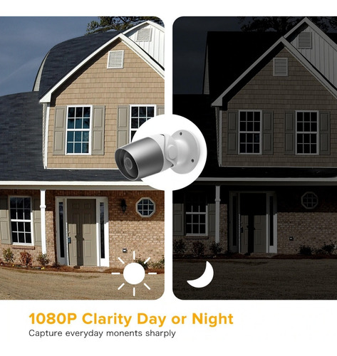 Imagen 5 de 10 de Cámara Ip De Exterior Full Hd Compatible Google Home Y Alexa