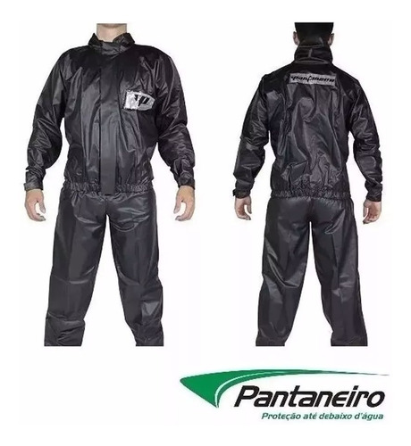 Capa De Chuva Plus Size Pantaneiro Tornado Luxo Motoqueiro