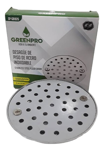 Desague 2pulgadas Acero Inoxidable Marca Greenpro