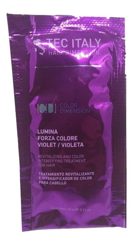 Tec Italy Sachet Lumina Forza Colore Vio - g a $510