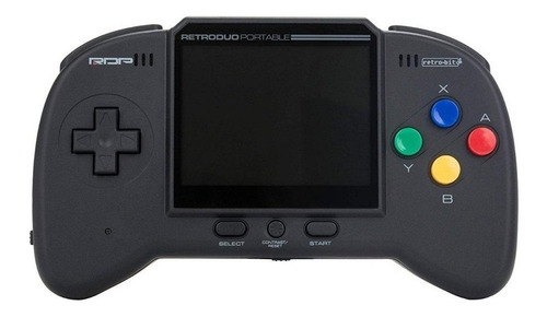 Consola Retro-Bit RetroDuo Portable V2.0 Core Edition color negro