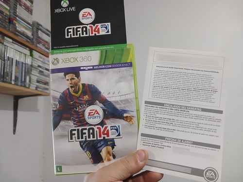 Jogo Xbox 360 Fifa 14 Edição Brasil Físico Excelente Estado (Usado)
