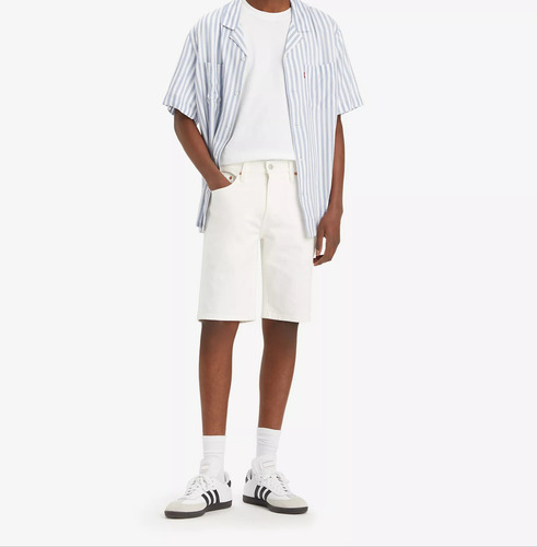 Pantalon Bermuda Levis 405 White (Usado)