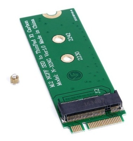 Imagem 2 de 2 de M.2ngff Ssd Para Thinkpadx1 Para Lenovo Carbon 20 + 6pin