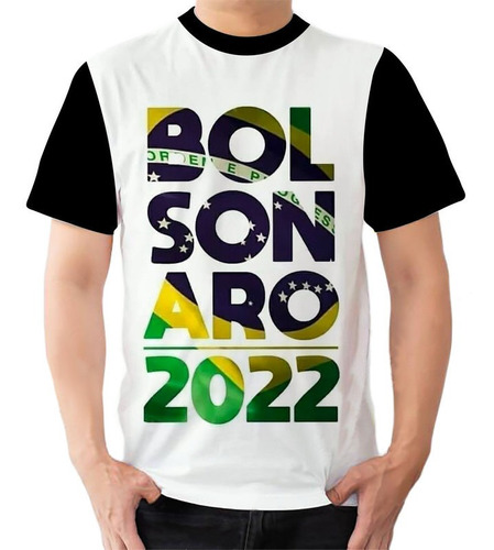Camisa Camiseta Bolsonaro Brasil 2022