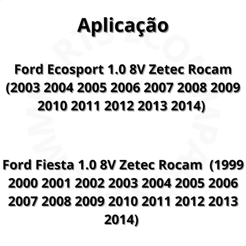 Jogo Junta Motor Superior Ka 1.0 Zetec Rocam 1999 A 2014
