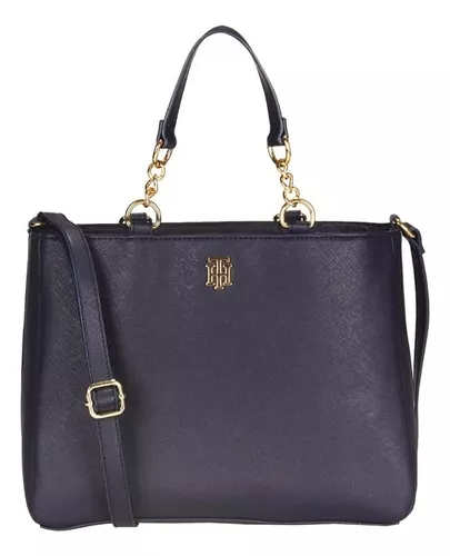 Bolsa Satchel Tommy Hilfiger Mujer 69j7942 | Meses sin intereses