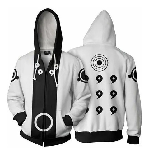 Anime Naruto Sudaderas Cremallera Chaquetas Adultos Disfraz