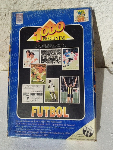 Juego De Mesa 1000 Preguntas Fútbol 