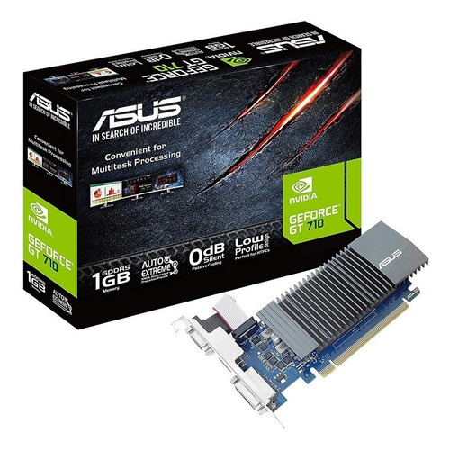 Tarjeta De Video Nvidia Asus  Geforce 700 Series Gt 710 1gb