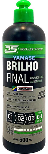 Liquido Finalizador Brilho Final Detailer Maxi Rubber 500ml Cor Não Se Aplica