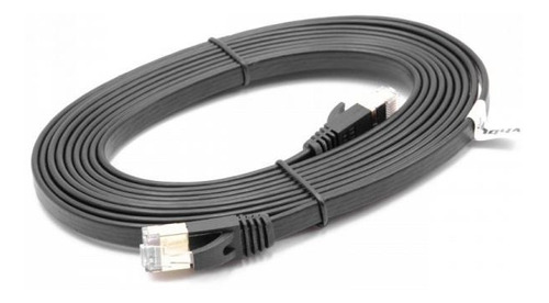 Cable De Red/utp Cat6e 1m Plano Con Conector Rj45