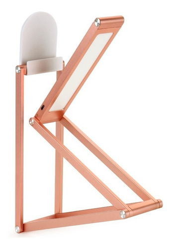 Imagen 6 de 9 de Lampara De Led De Aluminio, Versatil, Plegable, Bat. Recar