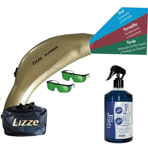 Imagem 1 de 10 de Photon Lizze Supreme 3 Luzes Lançamento + Nano Fixer Ion
