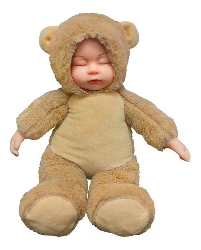 Muñeco Peluche Dormilón Ted Reborn Lovey Baby 35cm Niñas