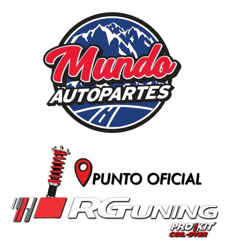 Kit Amortiguador Vástago Corto Y Espiral Competicion Corsa