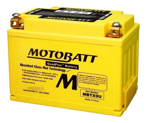 Bateria Motobatt 12v Crf 230f Mbtz7s