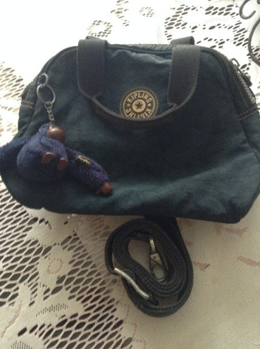 Hermoso Bolso Kipling Azul Marino (Usado)