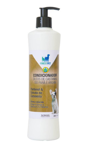 Condicionador Óleo De Castanha Pará E Argan Forest Pet 500ml