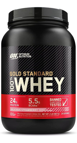 Optimum Nutrition Gold Standard 100 % Whey Protein Powder,