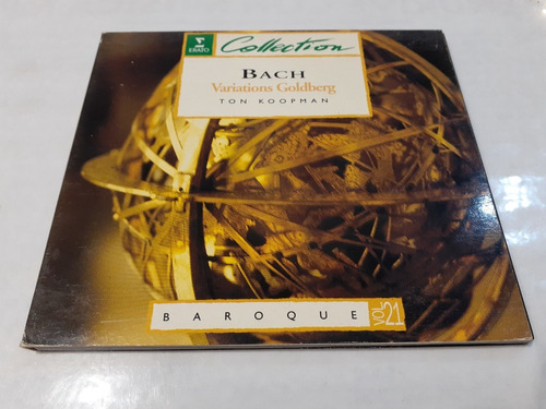 Variations Goldberg, Bach, Koopman - Cd 1996 Alemania 8.5/10