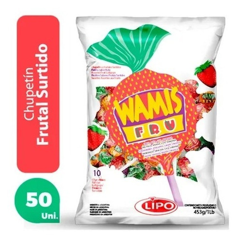 Chupetin Wamis Fru X 50u - Tutto Dolce