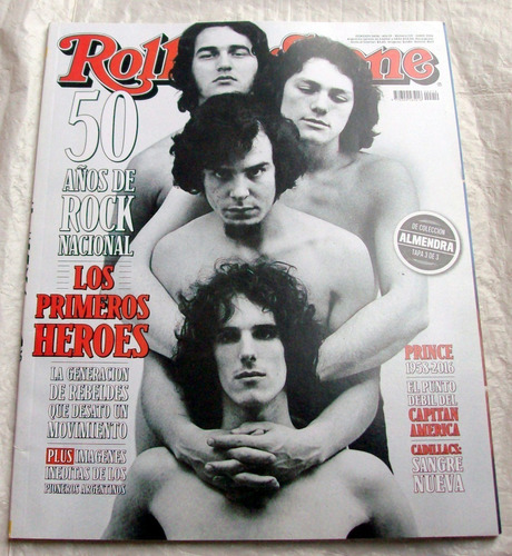 Rolling Stone 219 50 Años D Rock Nacional, Imágenes Ineditas