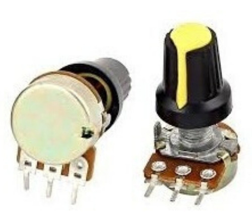 Imagen 2 de 5 de Potenciometro Lineal 10k Para Leds Arduino