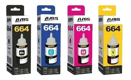 Tinta Epson Compatible T664 - L110 / L210 / L355 / L555