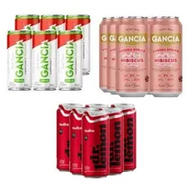 Comprar Gancia 6 Hibiscus Vodka + 6 Gancia + 6 Dr. Lemon Vodka 473 
